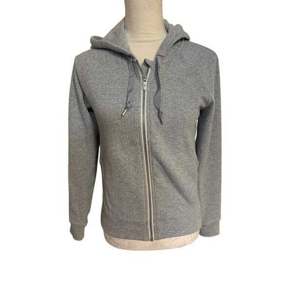 Lululemon Athletica Grey Catch a Moment Full Zip Hoodie - 2/4 XS/S - Picture 2 of 9